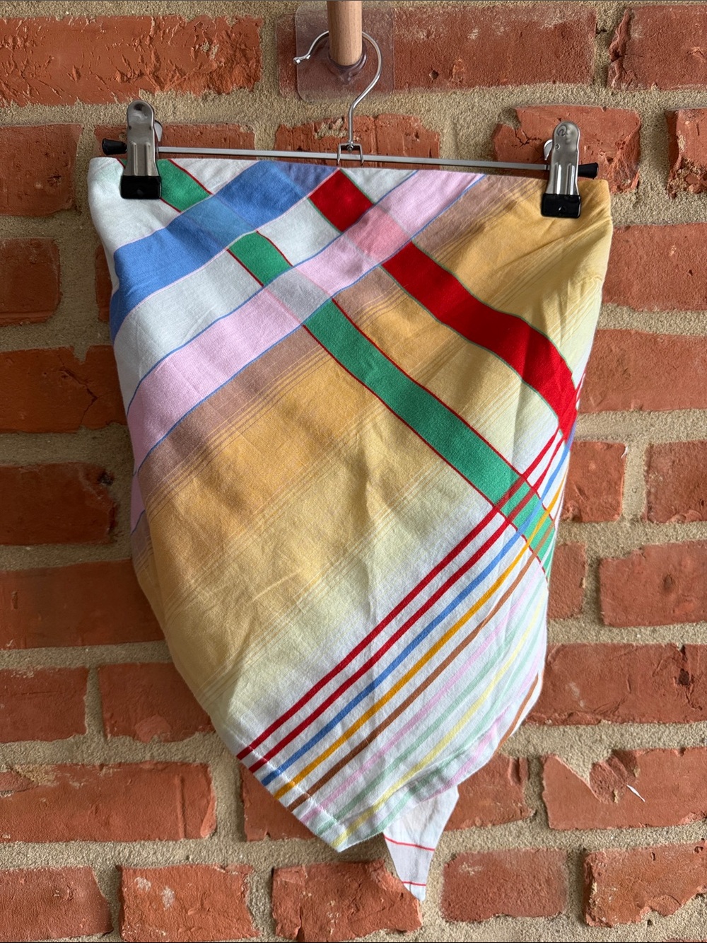 Abercrombie & Fitch Pastel Rainbow Striped Bandana Top